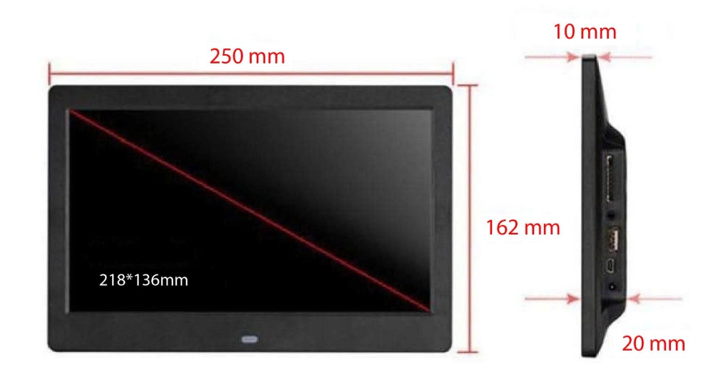Màn hình quảng cáo LCD 10inch để bàn là gì?