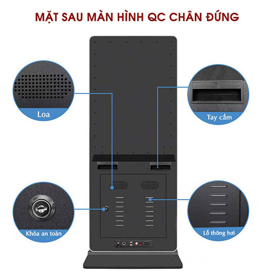 màn hình quảng cáo LCD chân đứng