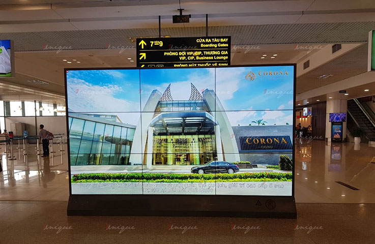 Màn hình lcd quảng cáo ghép