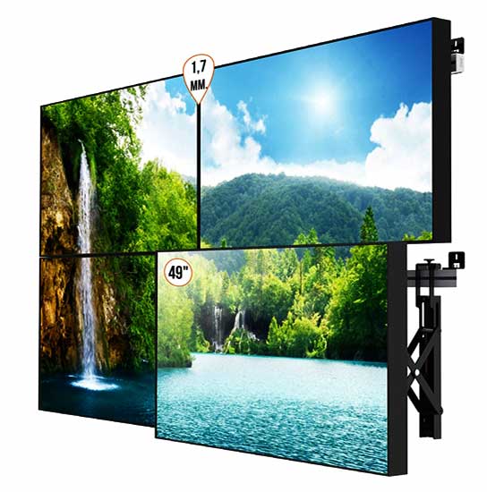 màn hình quảng cáo lcd dạng ghép