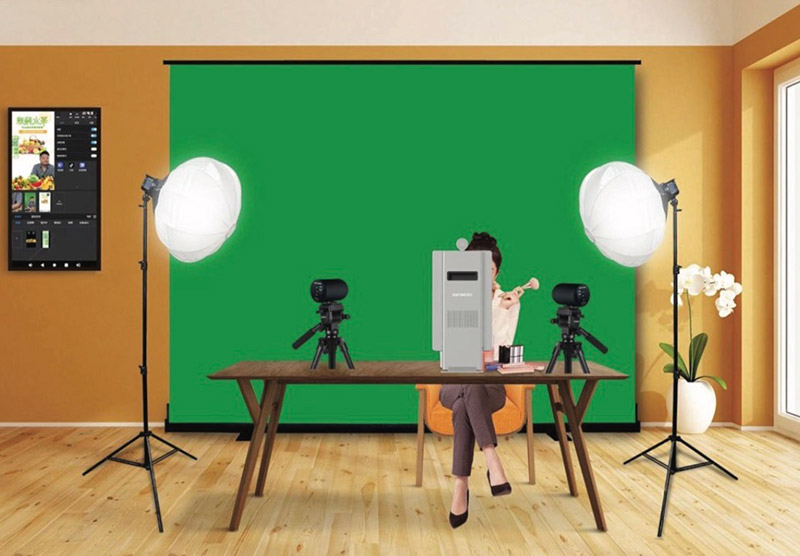 màn hình livestream bán hàng chuyên nghiệp 16inch để bàn