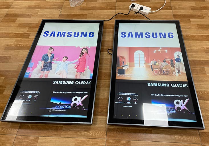 màn hình quảng cáo lcd treo tường 43inch