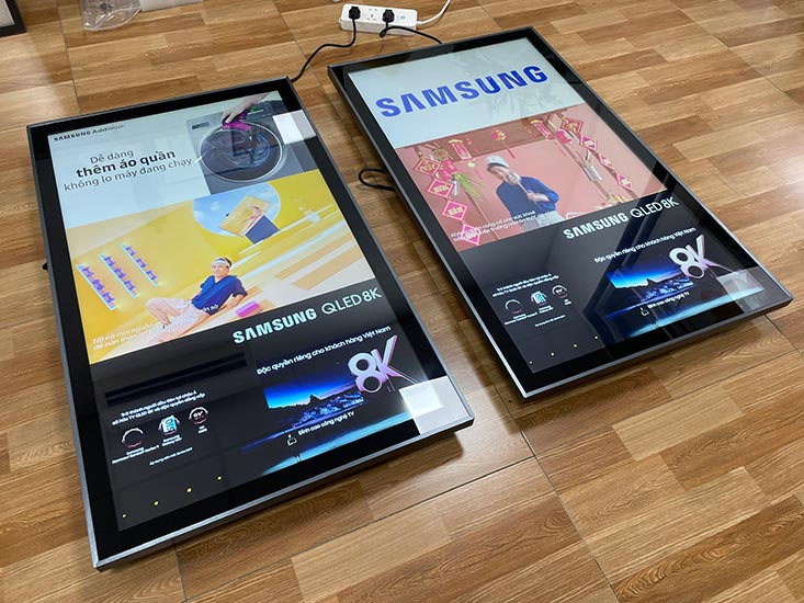 màn hình quảng cáo lcd treo tường 43inch