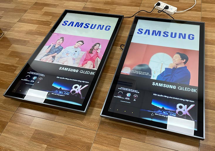 màn hình quảng cáo lcd treo tường 43inch