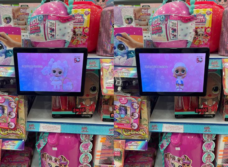 màn hình quảng cáo lcd mini