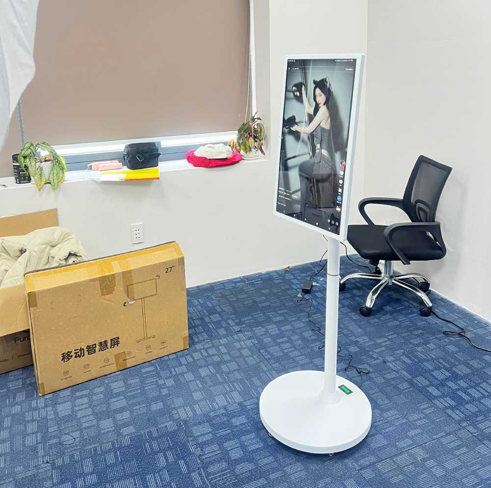 màn hình di động thông minh 27inch của Tân Hải Thái