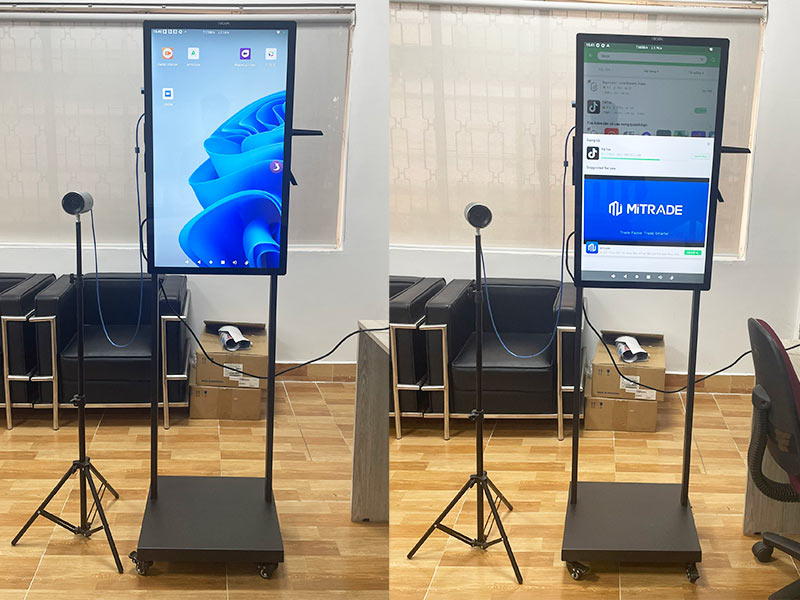 Màn Hình Livestream Chân Đứng 32"