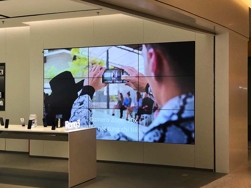 Màn Hình Quảng Cáo LCD Ghép Samsung 55"